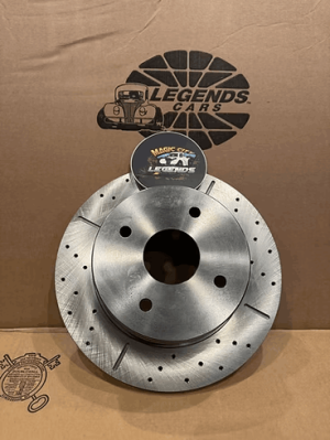 Rear Brake Rotor Slotted